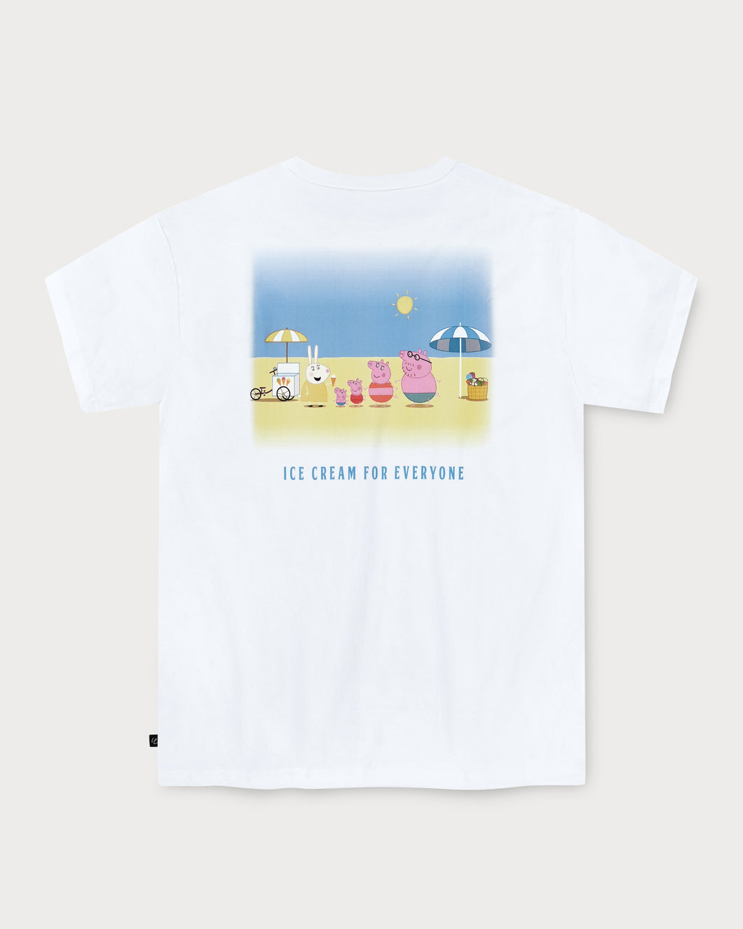 L&L – Peppa Pig Ice Cream – '94 Campus T-Shirt white