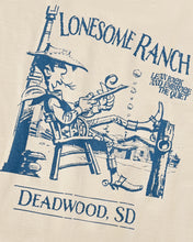 Load image into Gallery viewer, L&amp;L – Lucky Luke Ranch – &#39;89 Band T-Shirt beige
