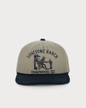 Load image into Gallery viewer, L&amp;L – Lucky Luke Lonesome Ranch – &#39;15 Merch Cap beige
