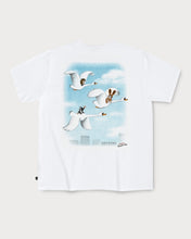 Load image into Gallery viewer, L&amp;L – Maulwurf Fly Away – &#39;89 Band T-Shirt white
