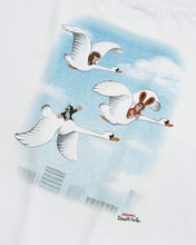 Load image into Gallery viewer, L&amp;L – Maulwurf Fly Away – &#39;89 Band T-Shirt white
