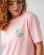 Lade das Bild in den Galerie-Viewer, L&amp;L – Maus Big Wave – &#39;94 Campus T-Shirt pink
