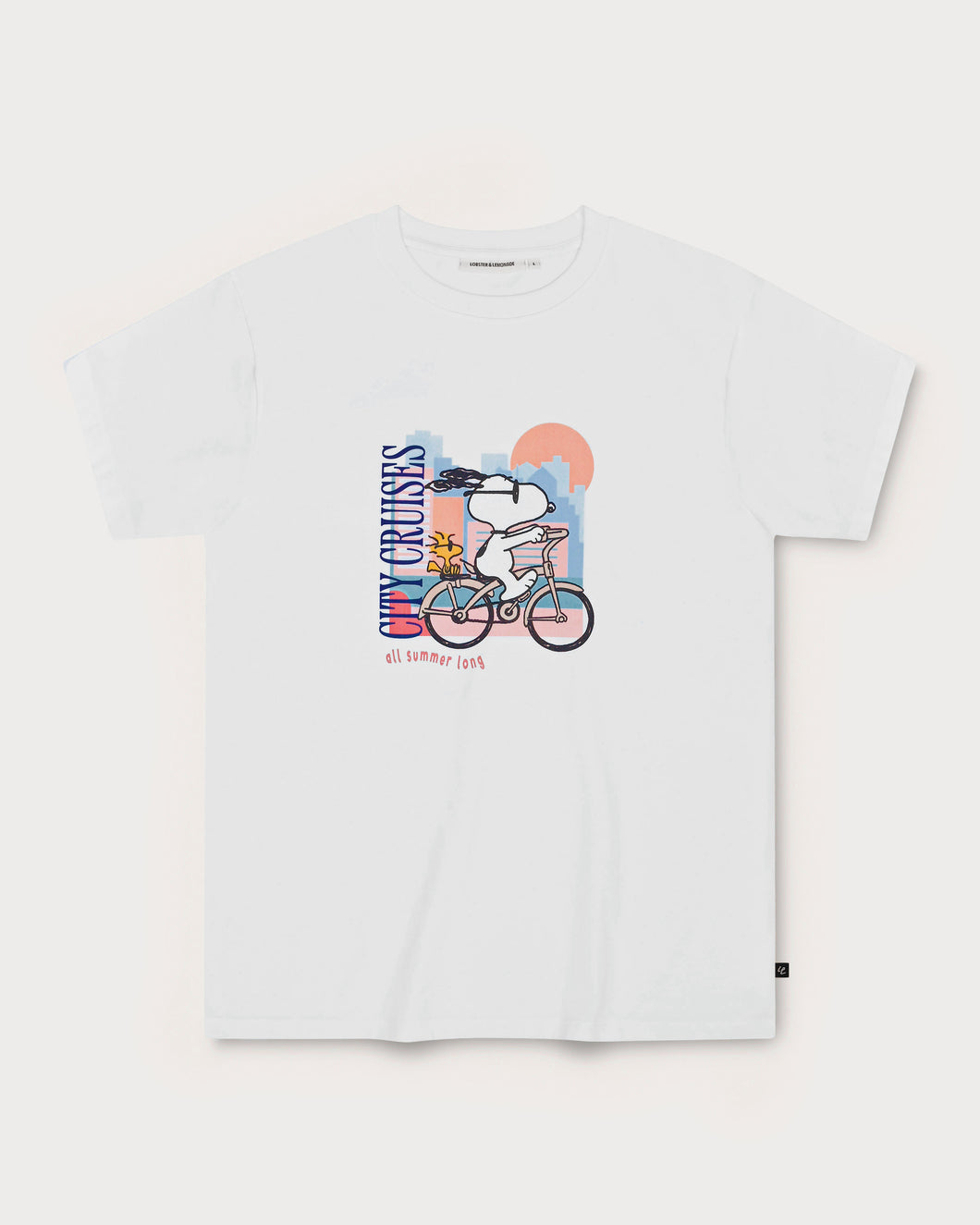L&L – Snoopy City Cruises – '94 Campus T-Shirt white