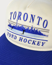 Load image into Gallery viewer, TPG – Celly Hockey Toronto Pond Hockey – Snapback cream
