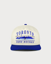 Load image into Gallery viewer, TPG – Celly Hockey Toronto Pond Hockey – Snapback cream

