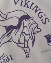 Load image into Gallery viewer, L&amp;L – NFL Classics Vikings – ’96 Box Sweater gray
