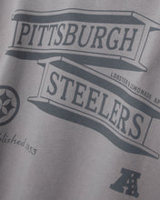 Load image into Gallery viewer, L&amp;L – NFL Classics Steelers – ’96 Box Sweater gray
