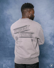 Load image into Gallery viewer, L&amp;L – NFL Classics Steelers – ’96 Box Sweater gray
