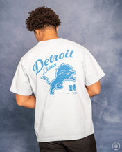Load image into Gallery viewer, L&amp;L – NFL Classics Lions – ’89 Band T-Shirt gray

