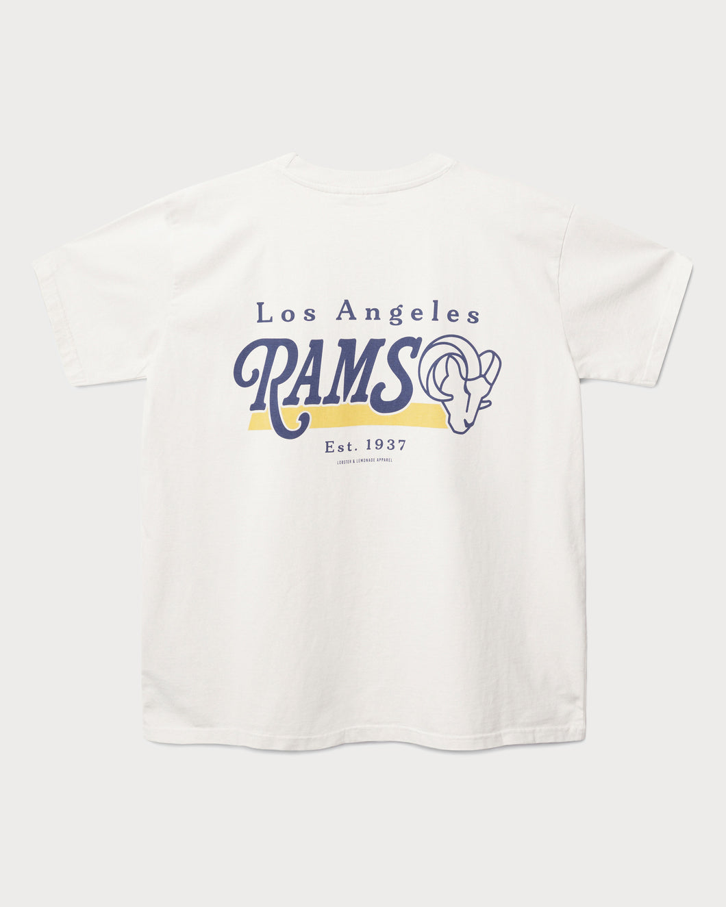 L&L – NFL Classics Rams – ’89 Band T-Shirt gray