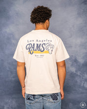 Load image into Gallery viewer, L&amp;L – NFL Classics Rams – ’89 Band T-Shirt gray

