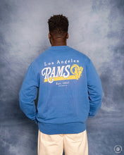 Load image into Gallery viewer, L&amp;L – NFL Classics Rams – ’96 Box Sweater blue
