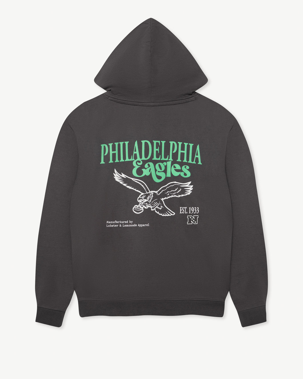 L&L – NFL Classics Eagles – '76 Boxer Hoodie black