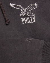 Load image into Gallery viewer, L&amp;L – NFL Classics Eagles – &#39;76 Boxer Hoodie black
