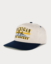 Load image into Gallery viewer, TPG – Celly Hockey Michigan Pond Hockey – Snapback cream/navy
