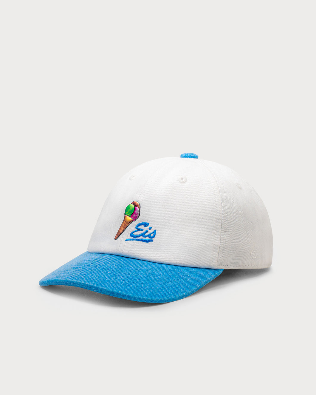 L&L – L&L Originals Eisdiele – '09 Polo Cap white/blue Size: 1-3 Years
