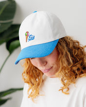 Lade das Bild in den Galerie-Viewer, L&amp;L – L&amp;L Originals Eisdiele – &#39;09 Polo Cap white/blue Size: One Size
