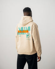 Load image into Gallery viewer, L&amp;L – NFL Classics Dolphins – &#39;76 Boxer Hoodie beige

