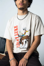 Load image into Gallery viewer, L&amp;L– Lucky Luke Rodeo – &#39;89 Band T-Shirt beige
