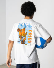 Load image into Gallery viewer, L&amp;L – Maus Pool &amp; Fries – &#39;94 Campus white T-Shirt

