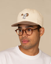 Load image into Gallery viewer, L&amp;L – Snoopy Backyard Bowl – &#39;98 Team Snapback cream/brown
