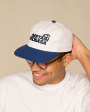 Load image into Gallery viewer, L&amp;L – Captain Tsubasa Stance – &#39;15 Merch Cap white/blue
