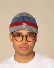 Load image into Gallery viewer, L&amp;L – Obélix Profil – &#39;30 Docker Beanie gray
