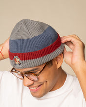 Load image into Gallery viewer, L&amp;L – Obélix Profil – &#39;30 Docker Beanie gray
