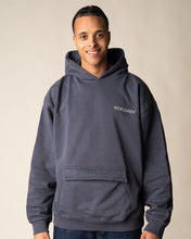 Load image into Gallery viewer, L&amp;L – Maus Worldwide – &#39;18 Street Hoodie navy
