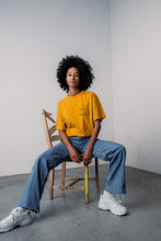 Load image into Gallery viewer, L&amp;L – Långstrump Strong Girl – &#39;89 Band T-Shirt yellow
