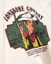 Load image into Gallery viewer, L&amp;L – Lucky Luke Lonesome – &#39;96 Box Sweater Cream
