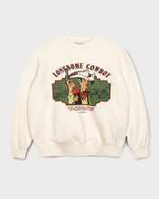 Load image into Gallery viewer, L&amp;L – Lucky Luke Lonesome – &#39;96 Box Sweater Cream
