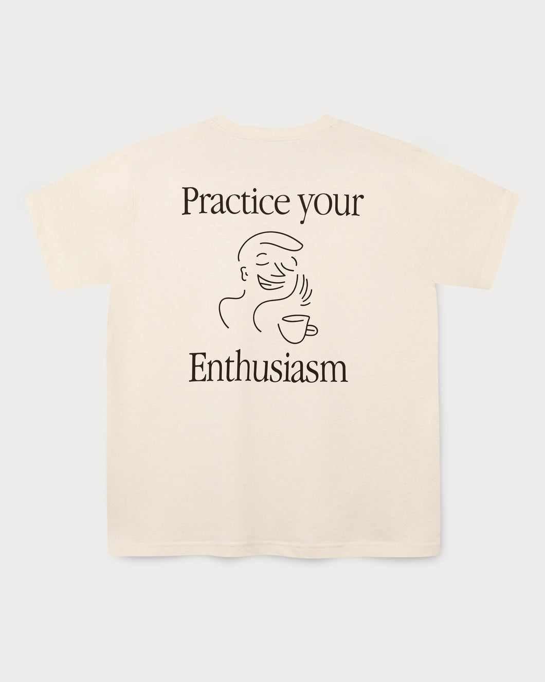 TPG – Catharsis Practice your Enthusiasm – T-Shirt white