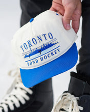Load image into Gallery viewer, TPG – Celly Hockey Toronto Pond Hockey – Snapback cream
