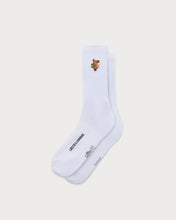 Load image into Gallery viewer, L&amp;L – Maus Limo – &#39;90 Sport Socks white
